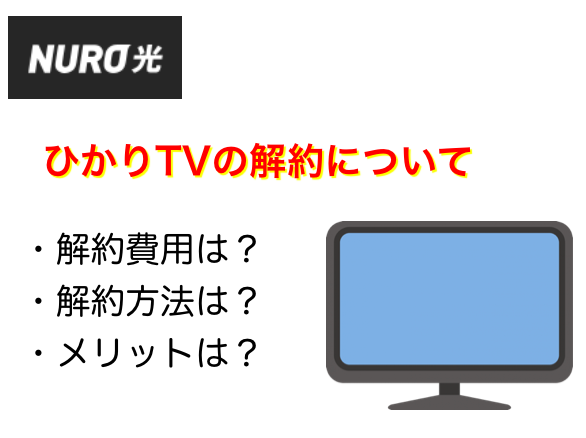 NURO光のひかりTVの解約