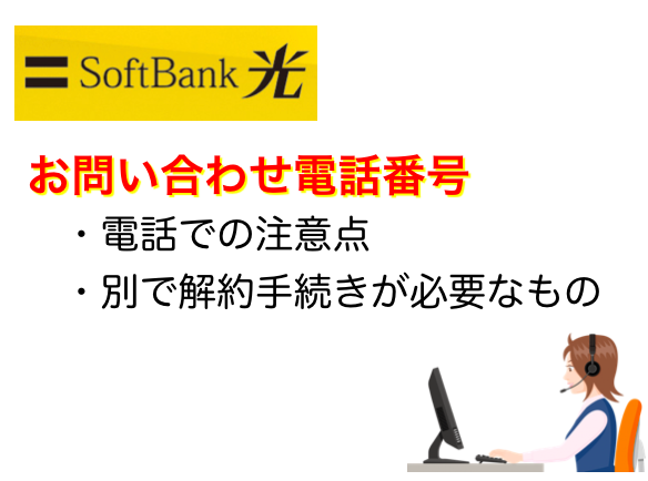 ソフトバンク光のお問い合わせ電話番号