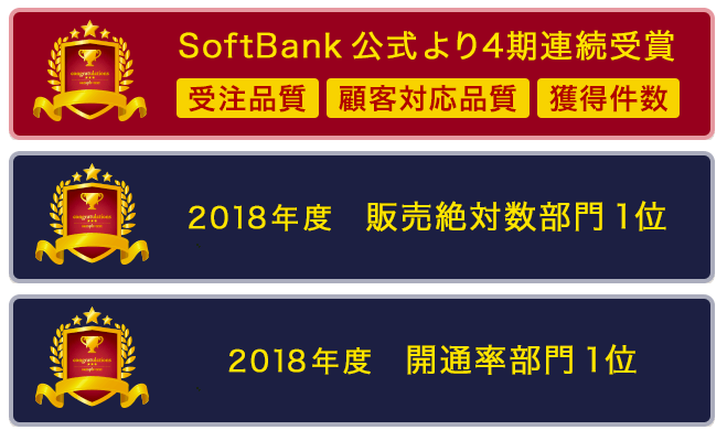 N'sカンパニーSoftBank受賞履歴