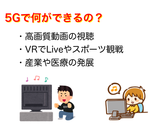 5Gで何ができるのか